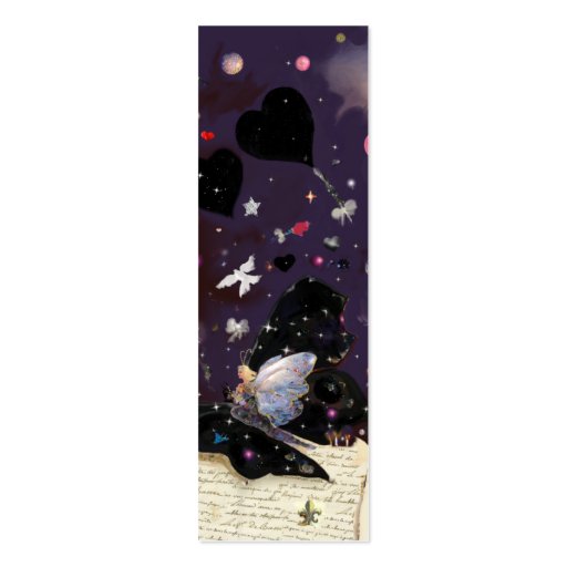 Fairy Tales Mini bookmark Business Card (front side)