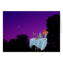 Fairy Tea Party 3 Greeting Cards