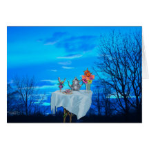 Fairy Tea Party Greeting Cards