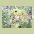 Fairy tea party invitations greeting cards