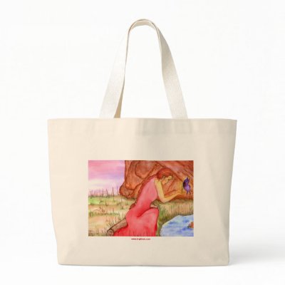 Fairy Tote Canvas Bags by Ametisti