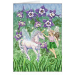 Fairy Unicorn card cards