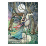 Fairy Unicorn Fantasy Greeting Card Blank