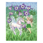 Fairy Unicorn poster Print