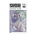 Fairy Weasel With Parasol Postage postage