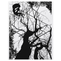 FAIRY WEBBY TREE B&W flyers by VoXeeD FAIRY WEBBY TREE B&W flyers