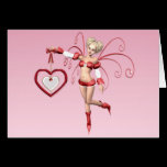 Fairy Wings Of Love Valentine's Day Card