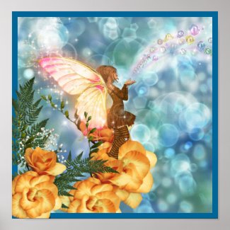 Fairy Wishes Poster print