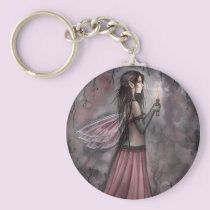 Fairy with Candle Keychain by Molly Harrison