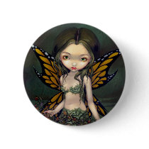 "Fairy with Dried Flowers" Button