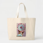 Fairy with Moon Window Canvas Bag