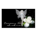 Fairy with White Flower Fantasy Business Card
