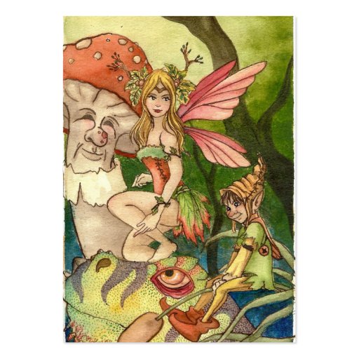 Fairyland Business Card (front side)
