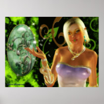 Fairy's Sacred Gem  Poster posters