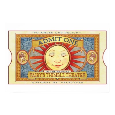 Fairy's Thimble Theatre Poster by Thetoymaker