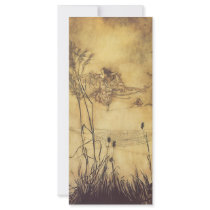 Fairy's Tightrope by Arthur Rackham Rack Card Design