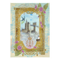 Fairytale Castle In The Mists Invitations