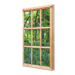 window, scenes, views, spring, park, bluebells,