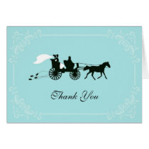 Fairytale Horse and Carriage Thank You Cards