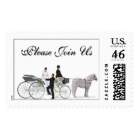Fairytale Romantic Wedding stamp