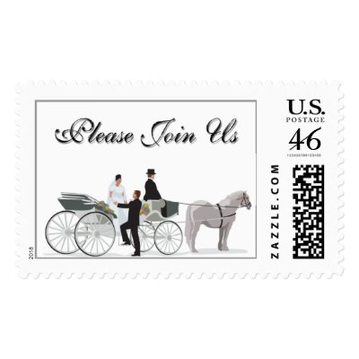 Fairytale Romantic Wedding Postage Stamp