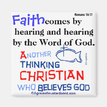 Faith Agrainofmustardseed.com Magnet