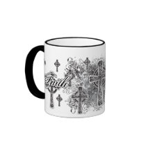 Faith and Crosses Religious Mug mugs