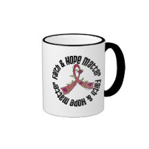 Faith and Hope Matter - Multiple Myeloma Coffee Mugs