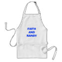 FAITH AND RANDY aprons by jayjaykaka FAITH AND RANDY aprons