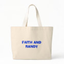FAITH AND RANDY bags