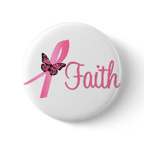 Faith Breast Cancer Awareness buttons by cancerapparel Faith Breast Cancer Awareness buttons