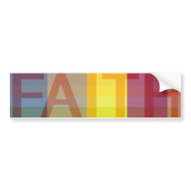 Faith Bumper Sticker bumper stickers by sundayschoolzone Faith Bumper Sticker bumper stickers