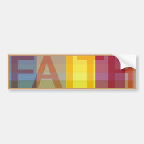 Faith Bumper Sticker bumper stickers