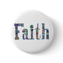 Faith Button by Paintergirl2 Faith Button