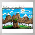 Faith can move mountains posters