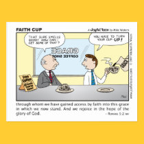 Faith Cup postcard postcards