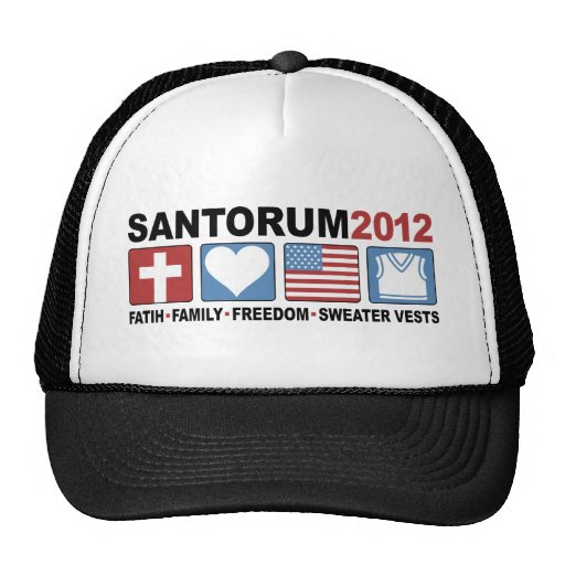 Faith, Family, Freedom and Sweater Vests Mesh Hats