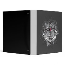 Faith Family Prayer Cross - Breast Cancer Vinyl Binder