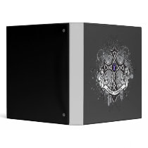 Faith Family Prayer Cross - Hodgkin's Lymphoma Vinyl Binders