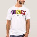 faith, hope and love t-shirts