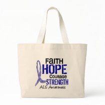 FAITH HOPE COURAGE ALS bags by awarenessgifts FAITH HOPE COURAGE ALS bags