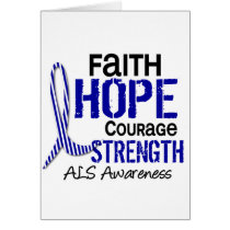 FAITH HOPE COURAGE ALS cards by awarenessgifts FAITH HOPE COURAGE ALS cards