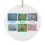 Faith Hope Love Angel Art Collage Ornament Pendant
