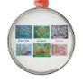 Faith Hope Love Angel Art Collage Ornament Pendant