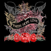 FAITH HOPE LOVE Baby-T - Customized t-shirts by chrisxian FAITH HOPE LOVE Baby-T - Customized t-shirts