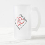 Faith Hope Love Butterfly - AIDS Awareness Mug