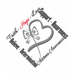 Faith Hope Love Butterfly - Asthma Awareness