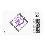 Faith Hope Love Butterfly - Crohns Disease stamps