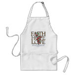 Faith Hope Love Christian Bible Verse Apron