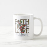 Faith Hope Love Christian Bible Verse mugs